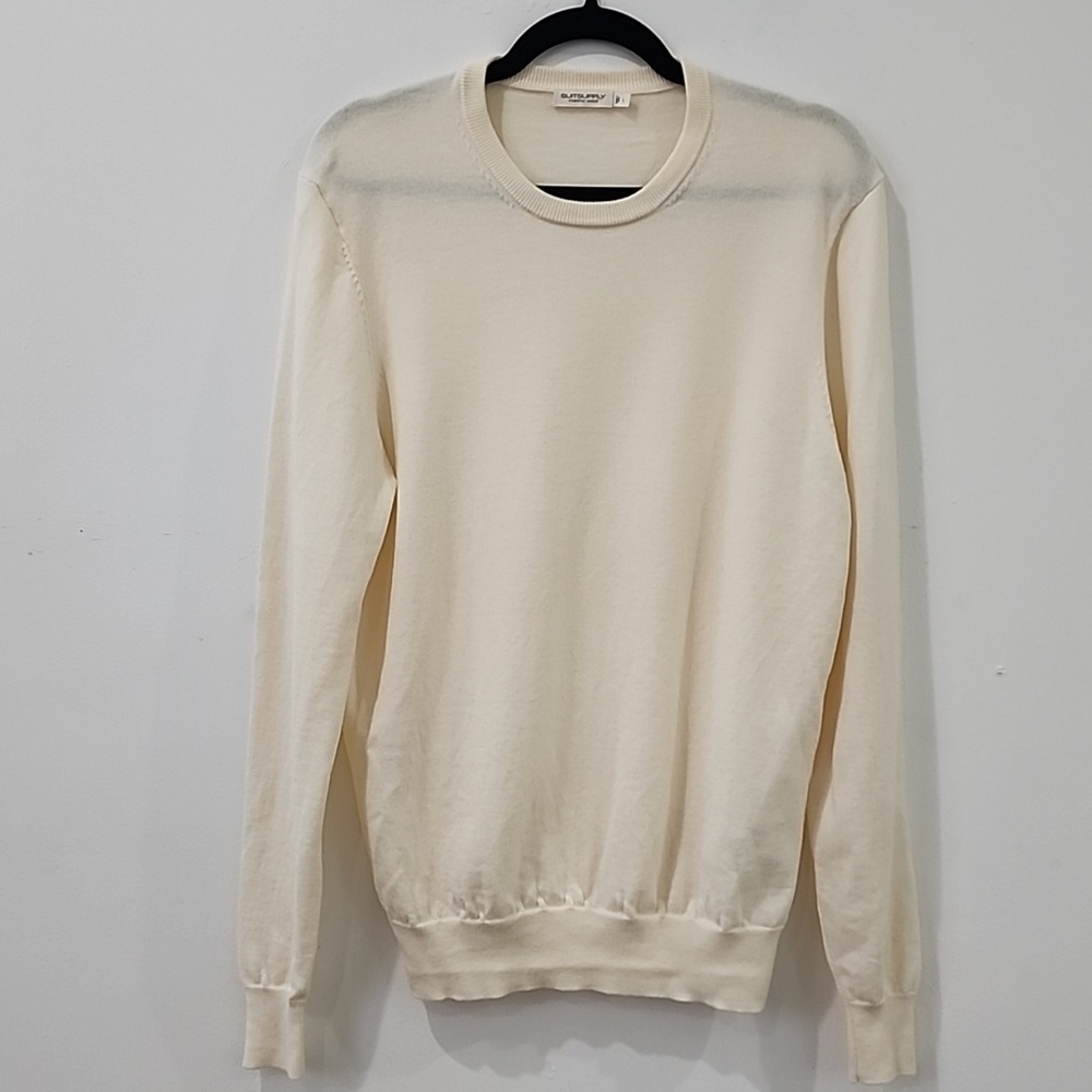 Suitsupply Merino Wool Crew Neck Sweater